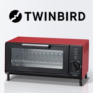 ツインバード(TWINBIRD)の美味しくトースト！ツインバードオーブントースター2枚焼き (調理機器)