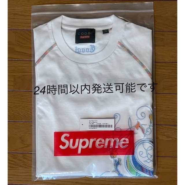 COOGI - Supreme Coogi Raglan S/S Top Mサイズ クージーの通販 by たなか｜クージーならラクマ