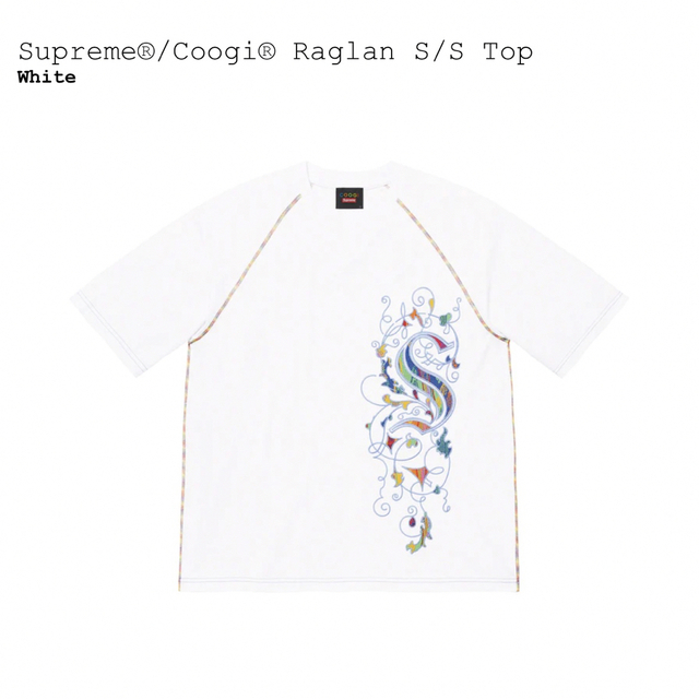 Supreme Coogi Raglan S/S Top Mサイズ　クージー