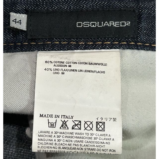 DSQUARED2(ディースクエアード)の＊DSQUARED2 ディースクエアード デニムショートパンツ イタリア製 44 メンズのパンツ(ショートパンツ)の商品写真