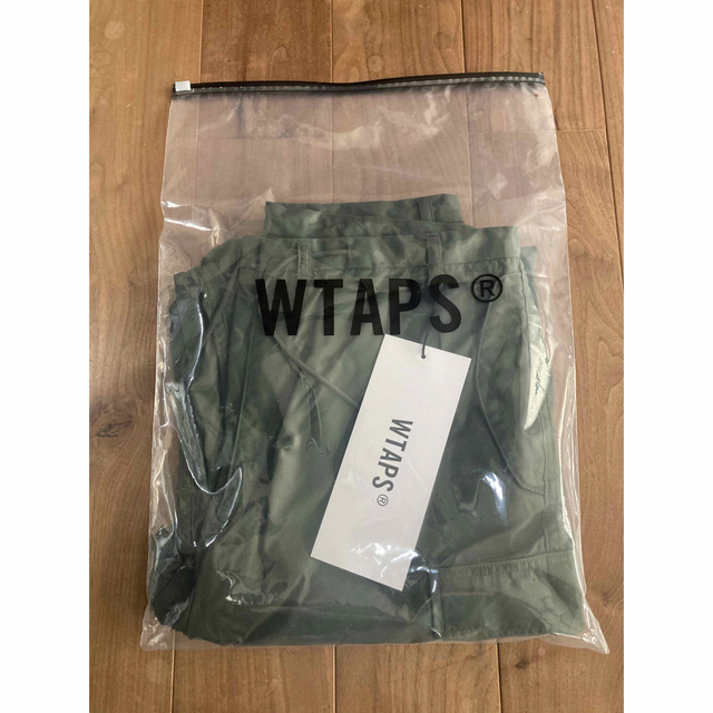 フラワーB ブルーグレイ WTAPS MILT0001 / TROUSERS / NYCO. OXFORD