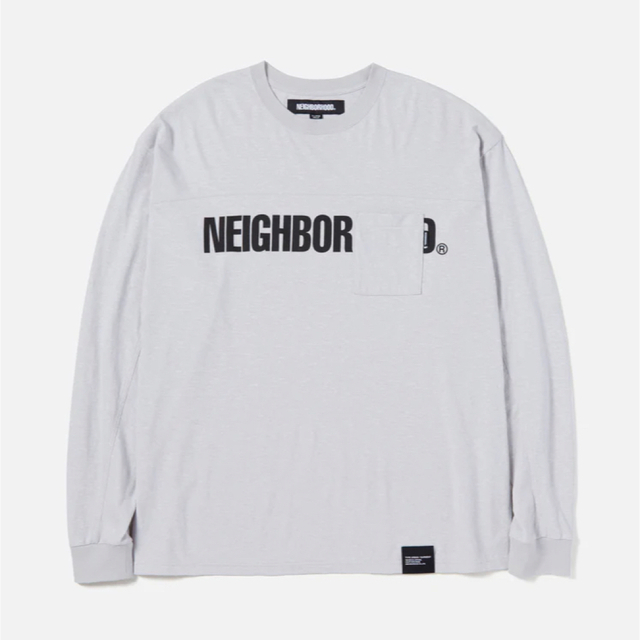 NEIGHBORHOOD(ネイバーフッド)のNEIGHBORHOOD LOGO PRINT CREWNECK LS メンズのトップス(Tシャツ/カットソー(七分/長袖))の商品写真