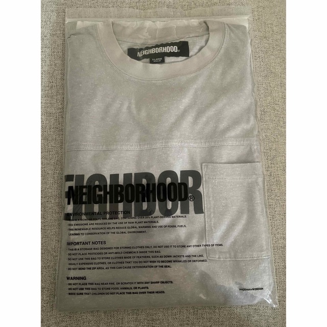 NEIGHBORHOOD(ネイバーフッド)のNEIGHBORHOOD LOGO PRINT CREWNECK LS メンズのトップス(Tシャツ/カットソー(七分/長袖))の商品写真