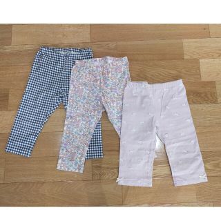 エニィファム(anyFAM)の七分丈　レギンスパンツ　UNIQLO　anyFAM　3枚組(パンツ/スパッツ)