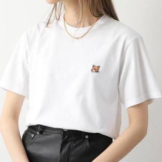 メゾンキツネ(MAISON KITSUNE')のmaison Kistune tシャツ　mサイズ(Tシャツ(半袖/袖なし))