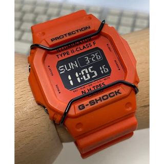 コラボ/G-SHOCK/エヌハリウッド/限定/スピード/オレンジ/DW-5600