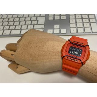 コラボ/G-SHOCK/エヌハリウッド/限定/スピード/オレンジ/DW-5600