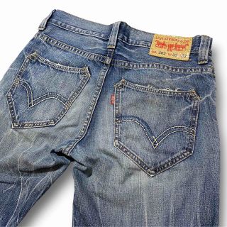 リーバイス(Levi's)のLevi’s リーバイス 502 ひび割れパッチ クラック加工 ストレート(デニム/ジーンズ)