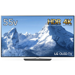 エルジーエレクトロニクス(LG Electronics)の有機ELテレビ　55インチ　OLED55B8SJB(テレビ)