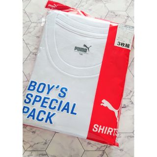 プーマ(PUMA)のPUMA プーマ 男児 肌着 インナー クルーネック 半袖Tシャツ160 3枚組(Tシャツ/カットソー)