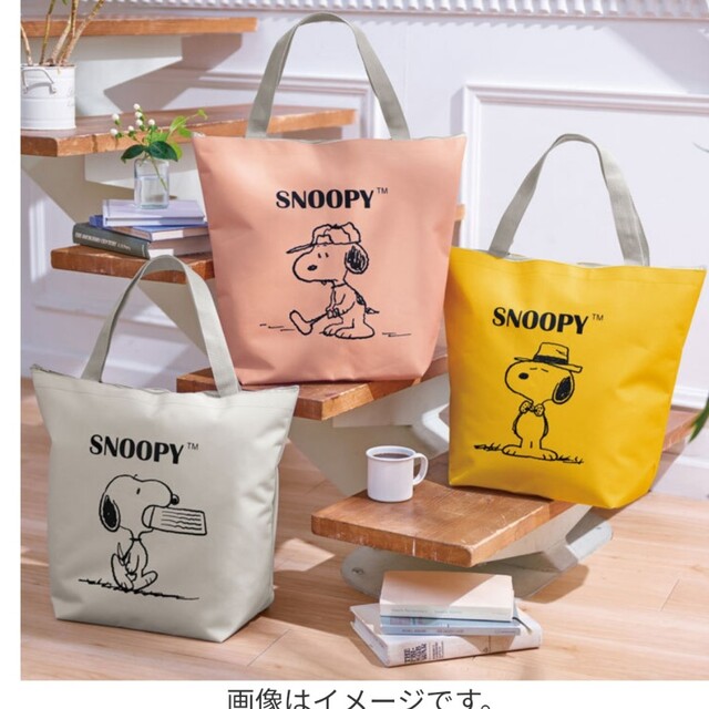 SNOOPY(スヌーピー)のスヌーピー トートバッグ レディースのバッグ(トートバッグ)の商品写真