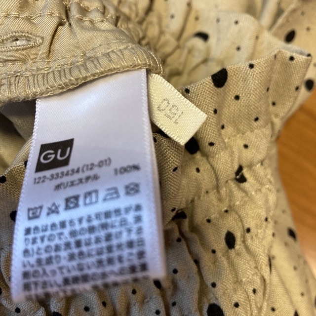 GU(ジーユー)の未使用GU半袖とパンツ上下セット150 レディースのレディース その他(セット/コーデ)の商品写真