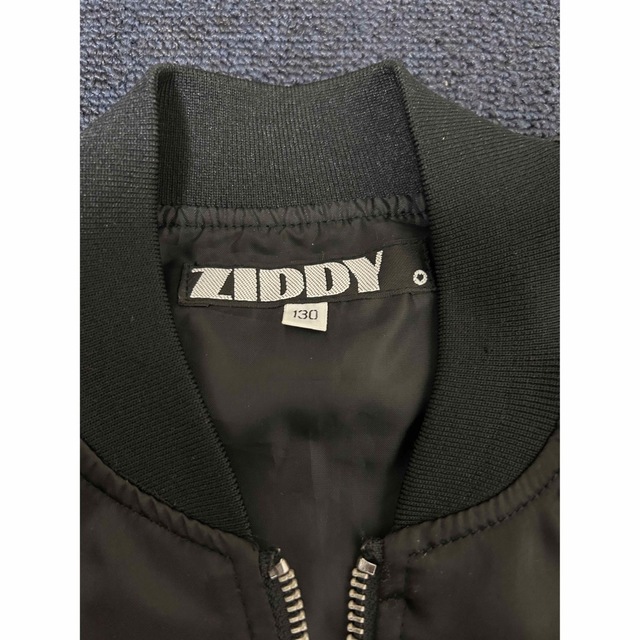 ZIDDY(ジディー)の【新品未使用】ZIDDY ブルゾン 黒 ブラック オシャレ 130 キッズ/ベビー/マタニティのキッズ服女の子用(90cm~)(ジャケット/上着)の商品写真