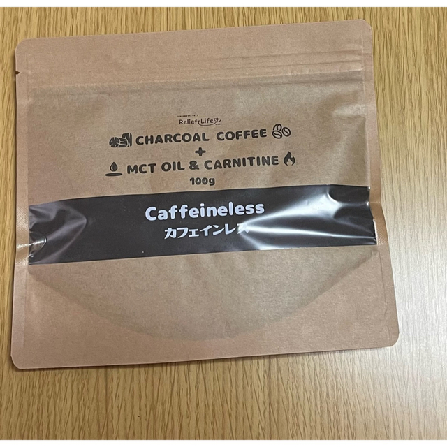 カフェインレス　チャーコルコーヒー コスメ/美容のダイエット(ダイエット食品)の商品写真