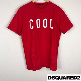 ディースクエアード(DSQUARED2)の極美品 ディースクエアード 半袖Tシャツ レッド サイズS(Tシャツ/カットソー(半袖/袖なし))