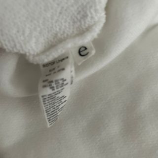 Adam et Rope' - yo biotop スウェット ホワイト 白 ビオトープ ヨーの