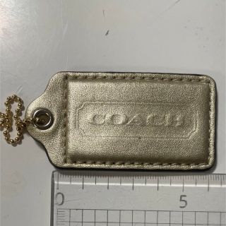 コーチ(COACH)のCOACH コーチ キーホルダー　ゴールド　美品(キーホルダー)