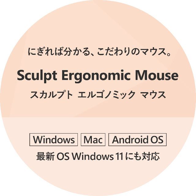 マイクロソフト スカルプト エルゴノミック マウス L6V-00013 : ワイ 5