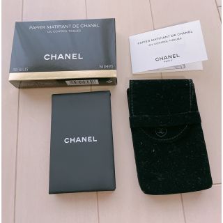 シャネル(CHANEL)のCHANEL シャネル　オイルコントロールティッシュ　あぶらとり紙(あぶらとり紙)