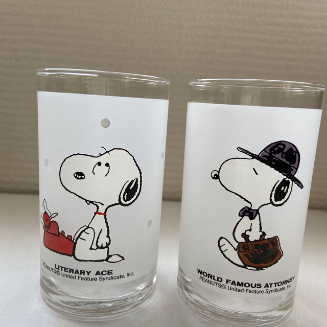 SNOOPY(スヌーピー)のスヌーピー　グラス インテリア/住まい/日用品のキッチン/食器(グラス/カップ)の商品写真