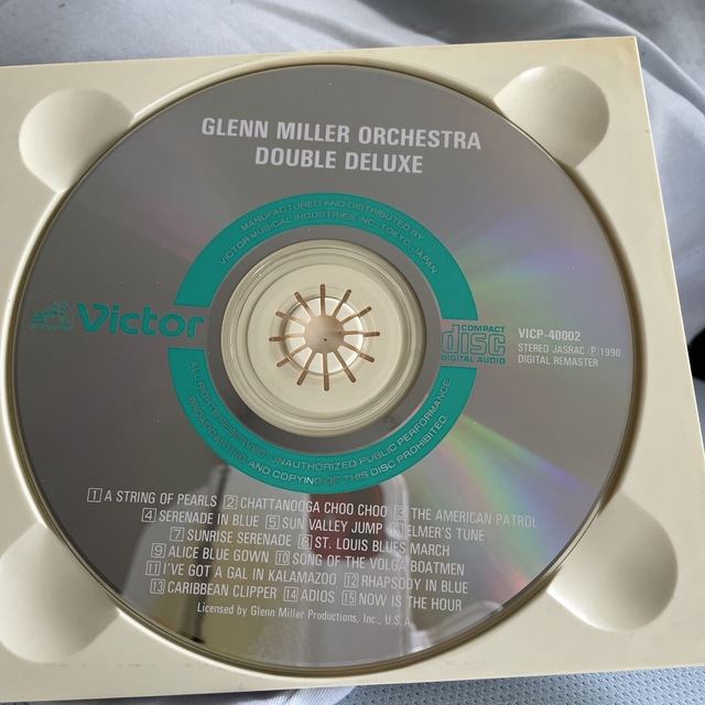 Victor(ビクター)のグレンミラーオーケストラダブルデラックス エンタメ/ホビーのCD(ヒーリング/ニューエイジ)の商品写真
