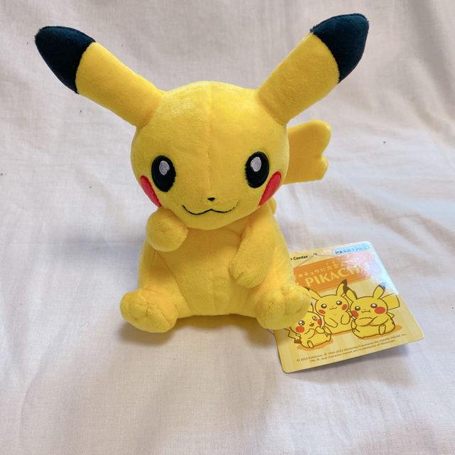 ポケモン(ポケモン)のマイピカチュウ myピカチュウ ぬいぐるみ メス ニコニコ ポケモン ポケセン エンタメ/ホビーのおもちゃ/ぬいぐるみ(ぬいぐるみ)の商品写真