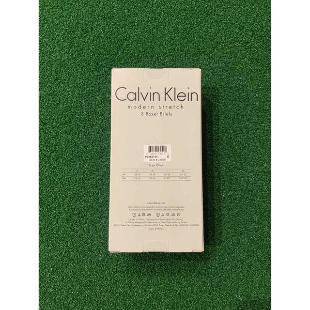 Calvin Klein(カルバンクライン)のcalvin klein パンツ3枚 ボクサーパンツ S黒 カルバンクライン下着 メンズのアンダーウェア(ボクサーパンツ)の商品写真
