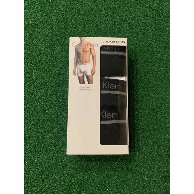 Calvin Klein(カルバンクライン)のcalvin klein パンツ3枚 ボクサーパンツ S黒 カルバンクライン下着 メンズのアンダーウェア(ボクサーパンツ)の商品写真
