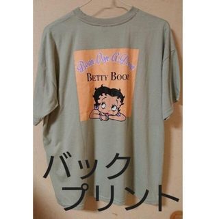 ベティ バックプリント Tシャツ ３Ｌサイズ  半袖(Tシャツ(半袖/袖なし))