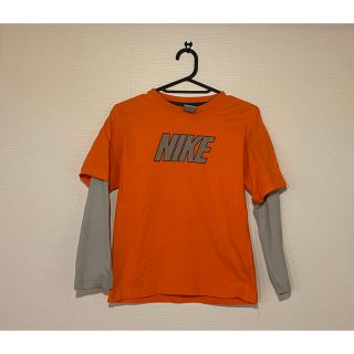 ナイキ(NIKE)のNIKE ナイキ　Tシャツ　オレンジ　グレー　こども用(Tシャツ/カットソー)