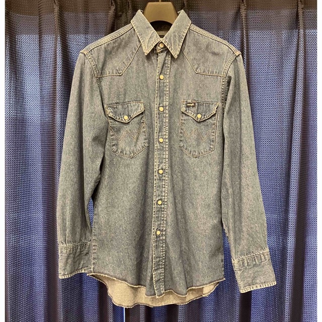 Wrangler - ラングラー ヴィンテージ ウエスタンシャツ 80sの Wrangler - ラングラー ヴィンテージ ウエスタンシャツ 80sの
