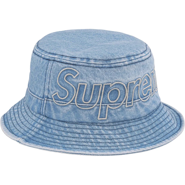 Supreme(シュプリーム)の23SS Supreme アウトライン クラッシャーハット メンズの帽子(ハット)の商品写真