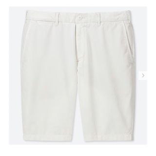 ユニクロ(UNIQLO)のユニクロ　UNIQLO　ハーフパンツ ショートパンツ 　白　ホワイト(ショートパンツ)