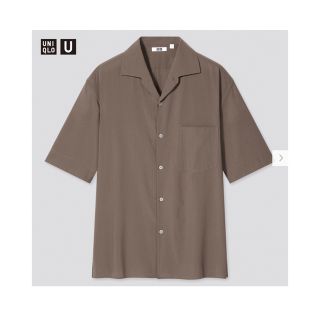 ユニクロ(UNIQLO)のユニクロ　UNIQLO　コットン　オープンカラー　半袖シャツ　(シャツ)