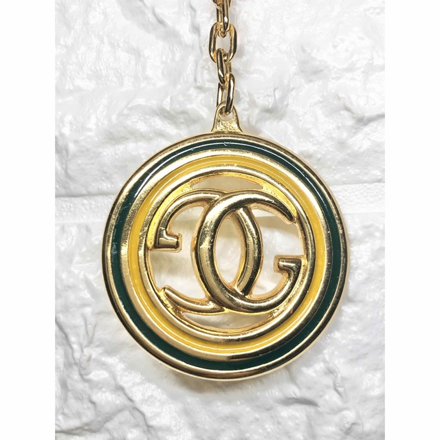 GUCCI - グッチ キーホルダー ゴールド シェリー GUCCI GUCCI - グッチ キーホルダー ゴールド シェリー GUCCI
