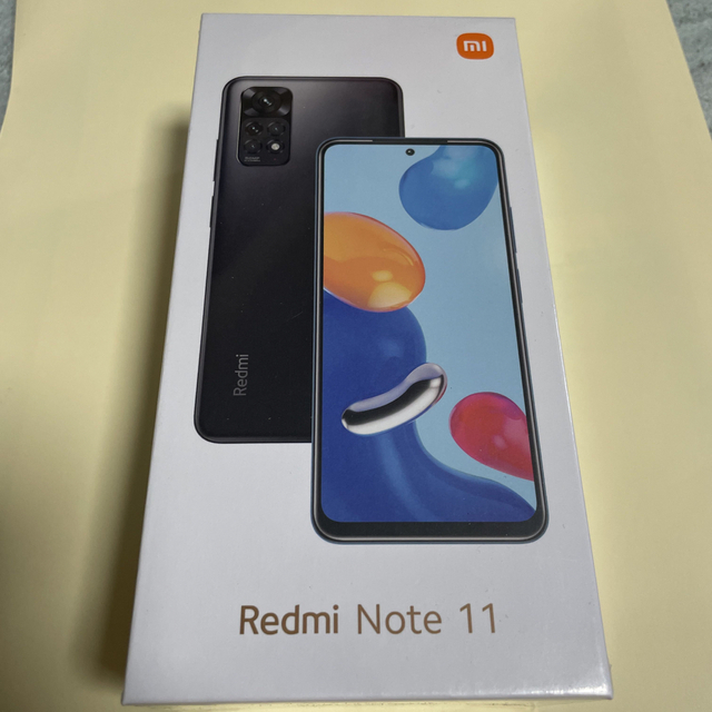 新品Xiaomi Redmi Note 11 トワイライトブルースマホ/家電/カメラ