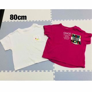 ブリーズ(BREEZE)のUNIQLO&BREEZE 半袖Ｔシャツ 80cm 2枚セット(Ｔシャツ)