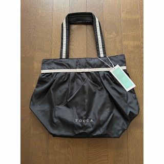 トッカ(TOCCA)のTOCCA トッカ　ナイロンエコバッグ　BLACK(エコバッグ)