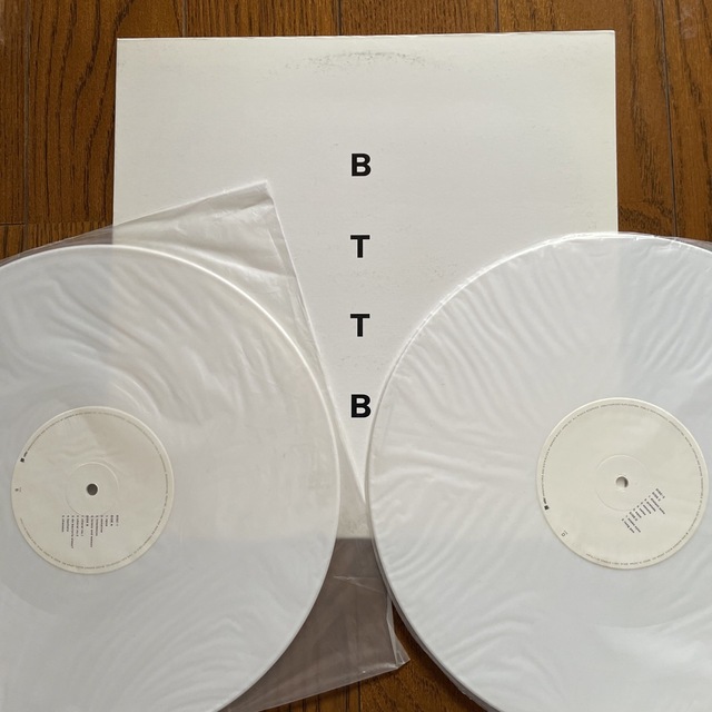 坂本龍一 BTTB 2枚組LPアルバム ホワイトカラーレコード