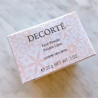 コスメデコルテ(COSME DECORTE)の✳︎未開封✳︎ コスメデコルテ フェイスパウダー 80 glow pink(フェイスパウダー)