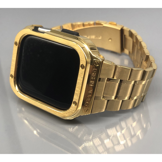 gg★アップルウォッチバンド ステンレス カバー　Apple Watch ケース