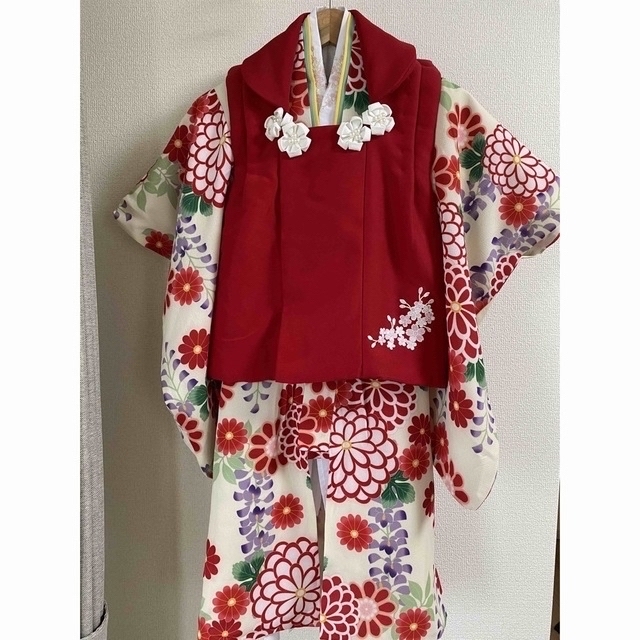 キキ様専用！七五三着物4点セット キッズ/ベビー/マタニティのキッズ服女の子用(90cm~)(和服/着物)の商品写真