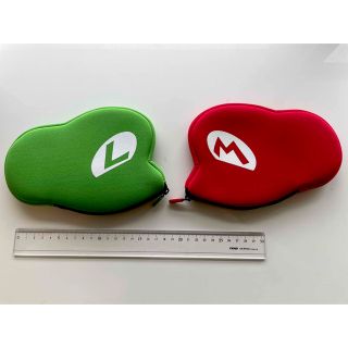 ニンテンドウ(任天堂)の【非売品（美品）】マリオ　ルイージ　DSケース2セット(モバイルケース/カバー)