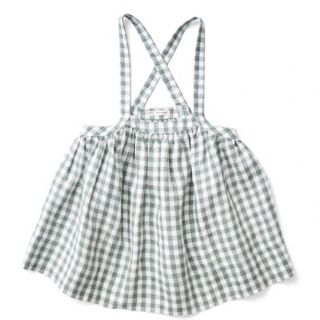 ソーアプルーム(SOOR PLOOM)のSOORPLOOM Eloise Prinafore Gingham 6y 新品(スカート)