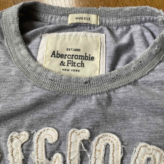 Abercrombie&Fitch(アバクロンビーアンドフィッチ)のメンズ半袖　古着 メンズのトップス(Tシャツ/カットソー(半袖/袖なし))の商品写真