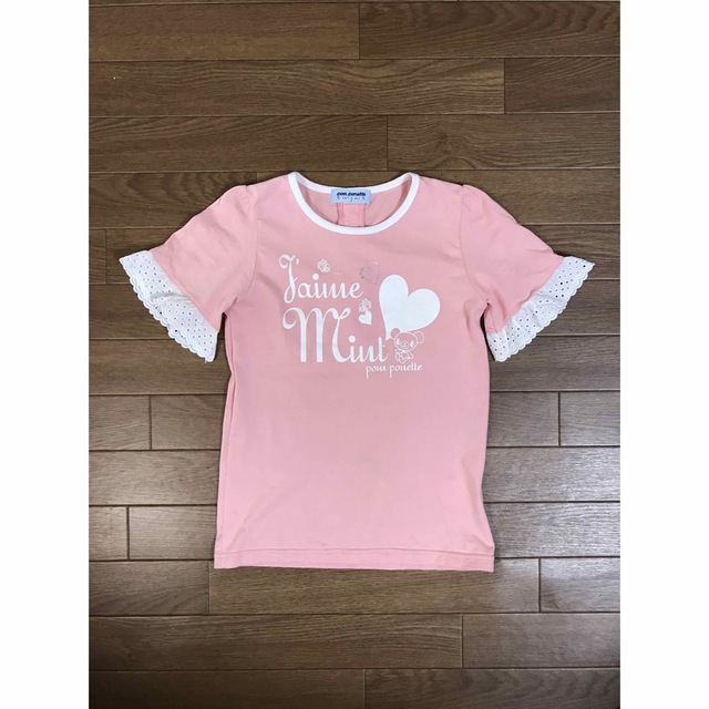 pom ponette(ポンポネット)のpom ponette Tシャツ キッズ/ベビー/マタニティのキッズ服女の子用(90cm~)(Tシャツ/カットソー)の商品写真