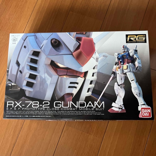 BANDAI - プラモデル RG01 1/144 RX-78-2 ガンダムの通販 by ラク ...