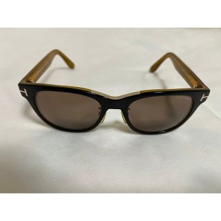 TOM FORD トムフォード アイウェア 男女兼用 ブラウン 茶 ゴールド金具 プラスチック TF91 981 62□14 130 サングラス 度なし 402695