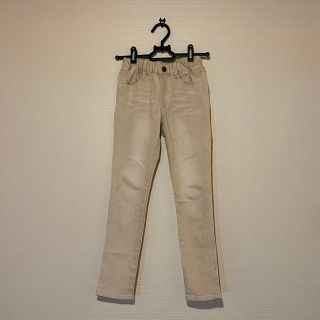 ジャンクストアー(JUNK STORE)のこども用ズボン　ストレートパンツ　ベージュ　(パンツ/スパッツ)