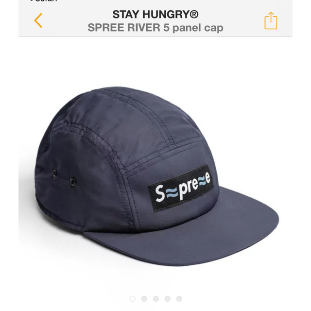 STAY HUNGRY SPREE 5P CAP-